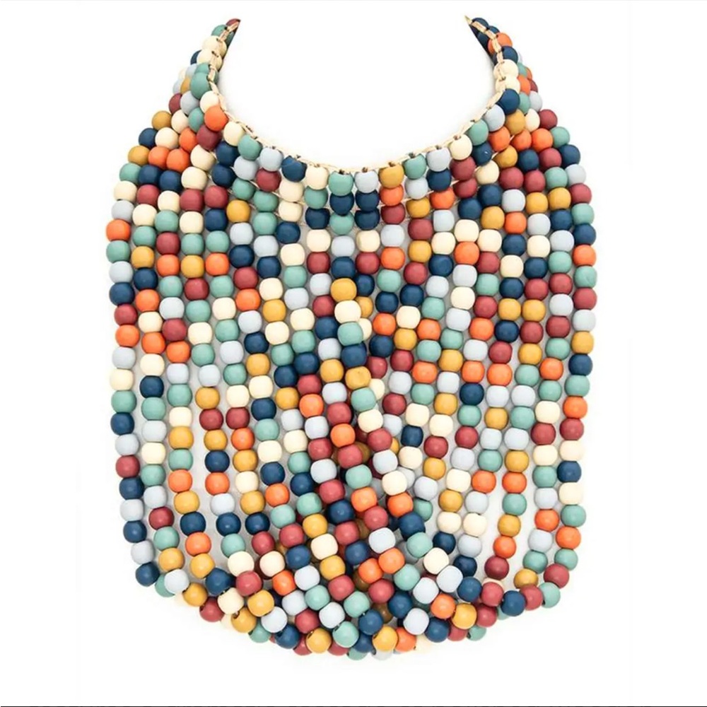 Multicolor Beaded Necklace